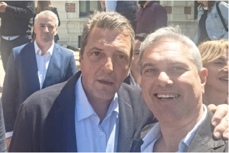 Golía estuvo reunido con Kicillof y Massa