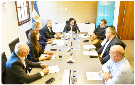 Darío Golía participó en la reunión de Directorio en Trenes Argentinos