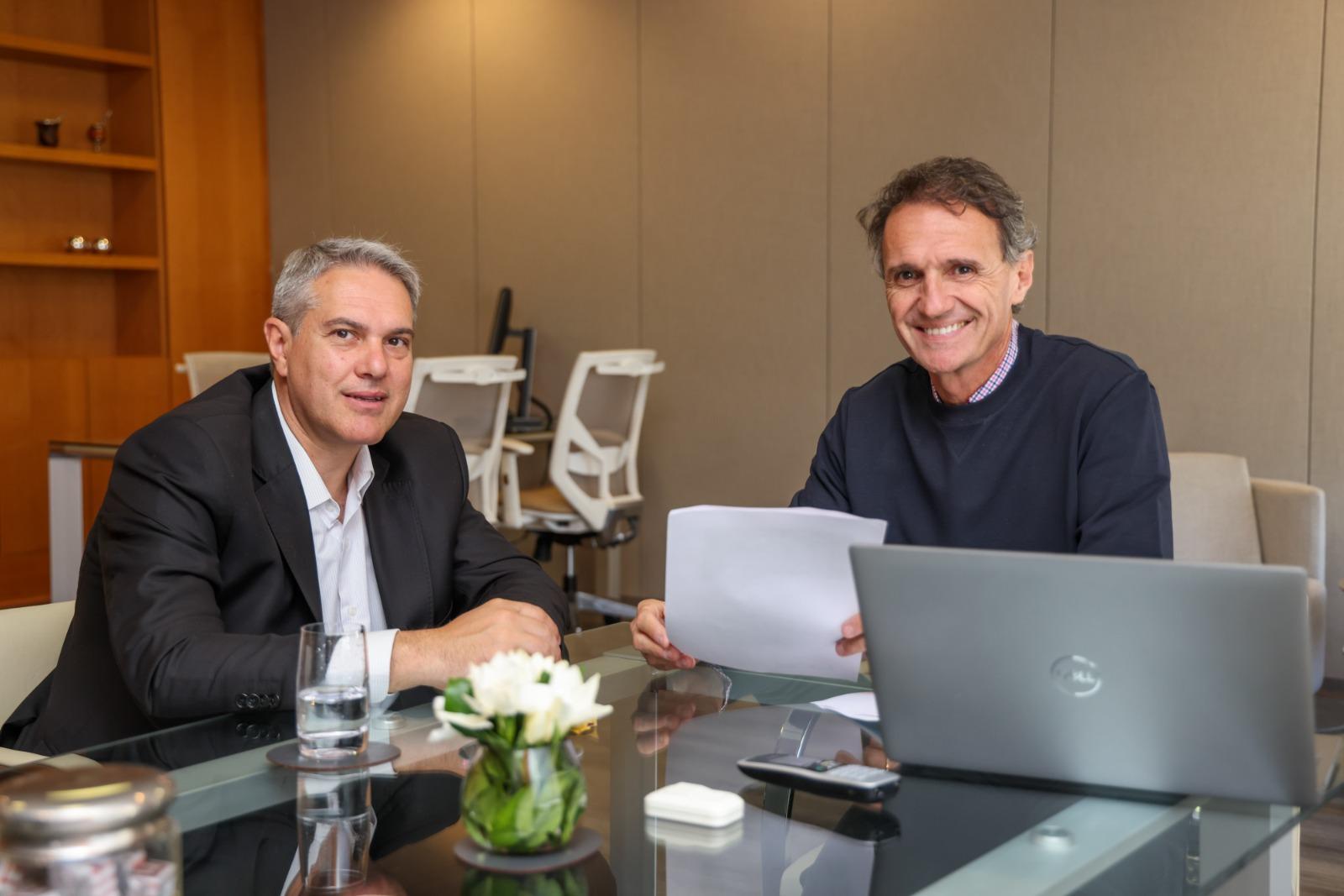 Golía estuvo reunido con Gabriel Katopodis