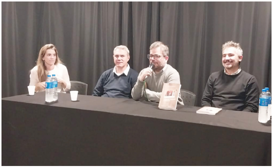 En el Espacio Memoria de la ciudad de La Plata fue presentado el libro de Manuel Barrientos