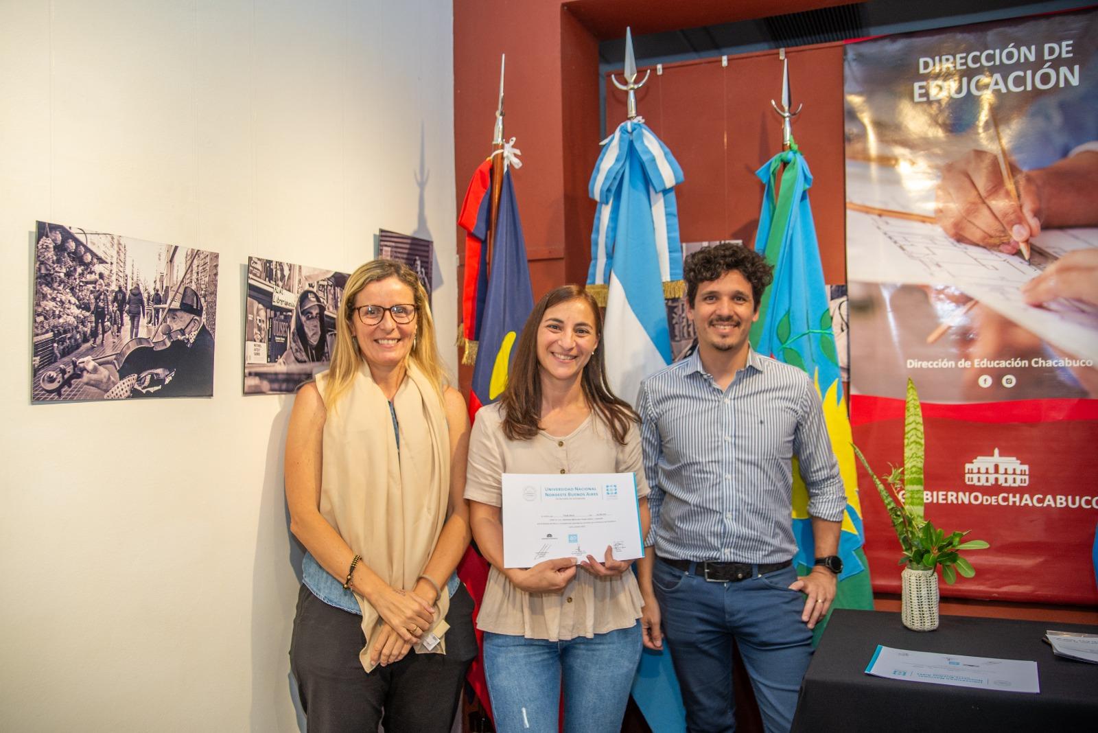 Se entregaron certificados de la UNNOBA