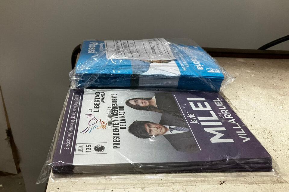 La Libertad Avanza no entregó las boletas esperadas
