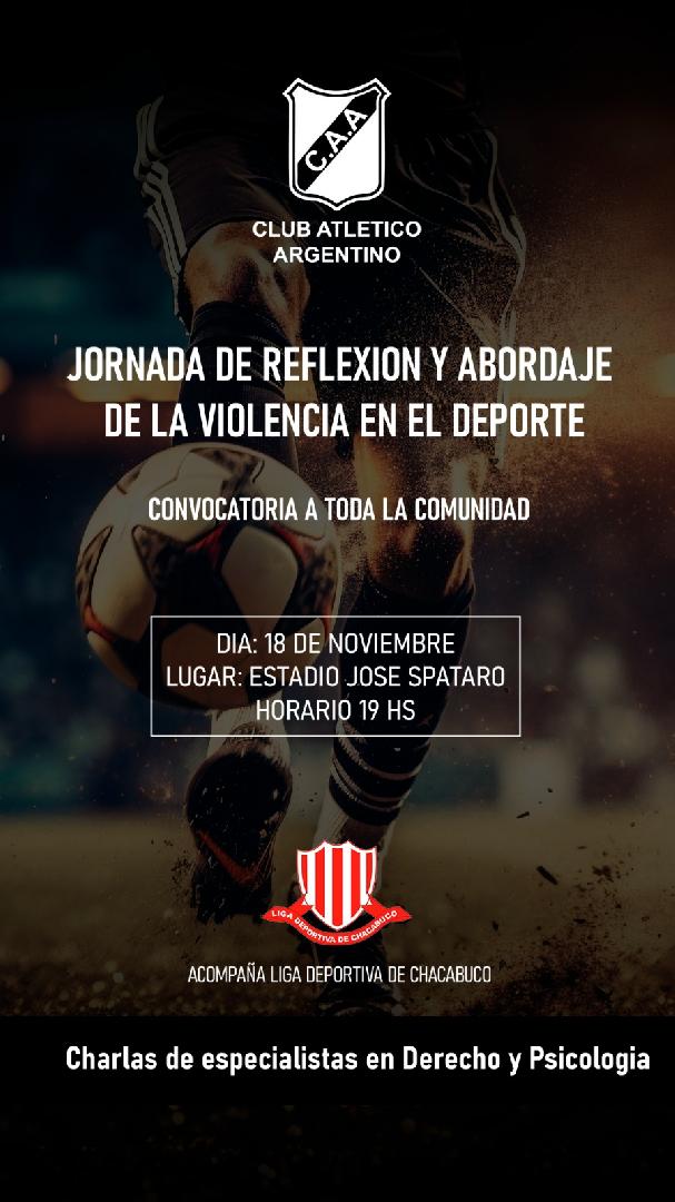 Charla sobre la violencia en el Deporte