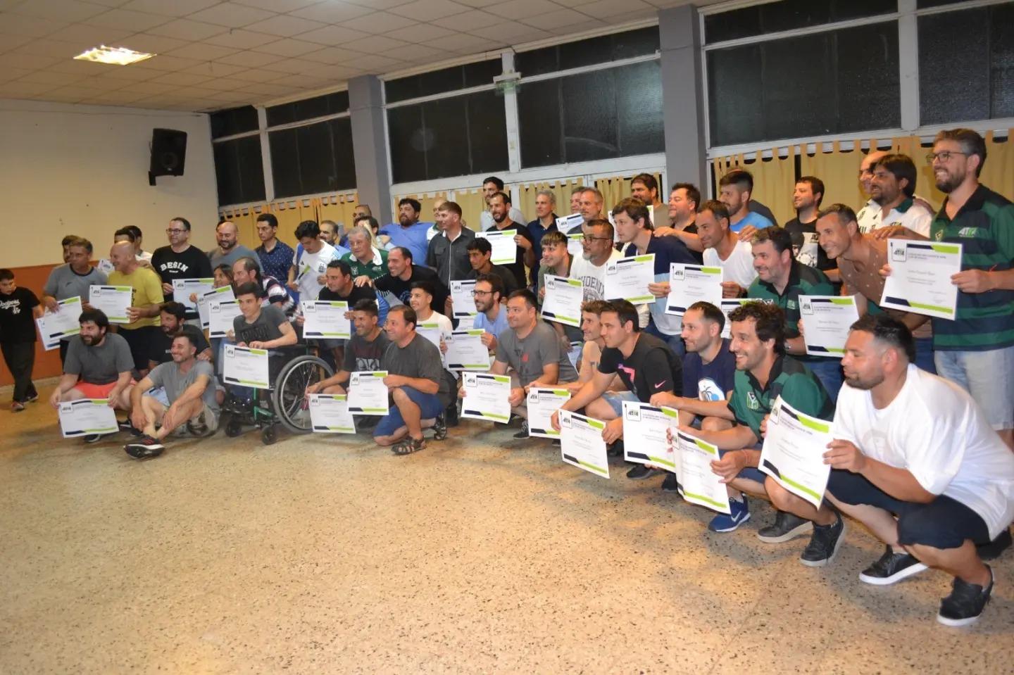Entrega de diplomas de Directores Técnicos