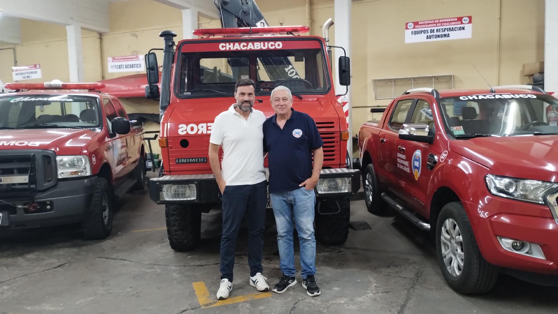 Marcelo Cuozzo es el nuevo presidente de Bomberos Voluntarios