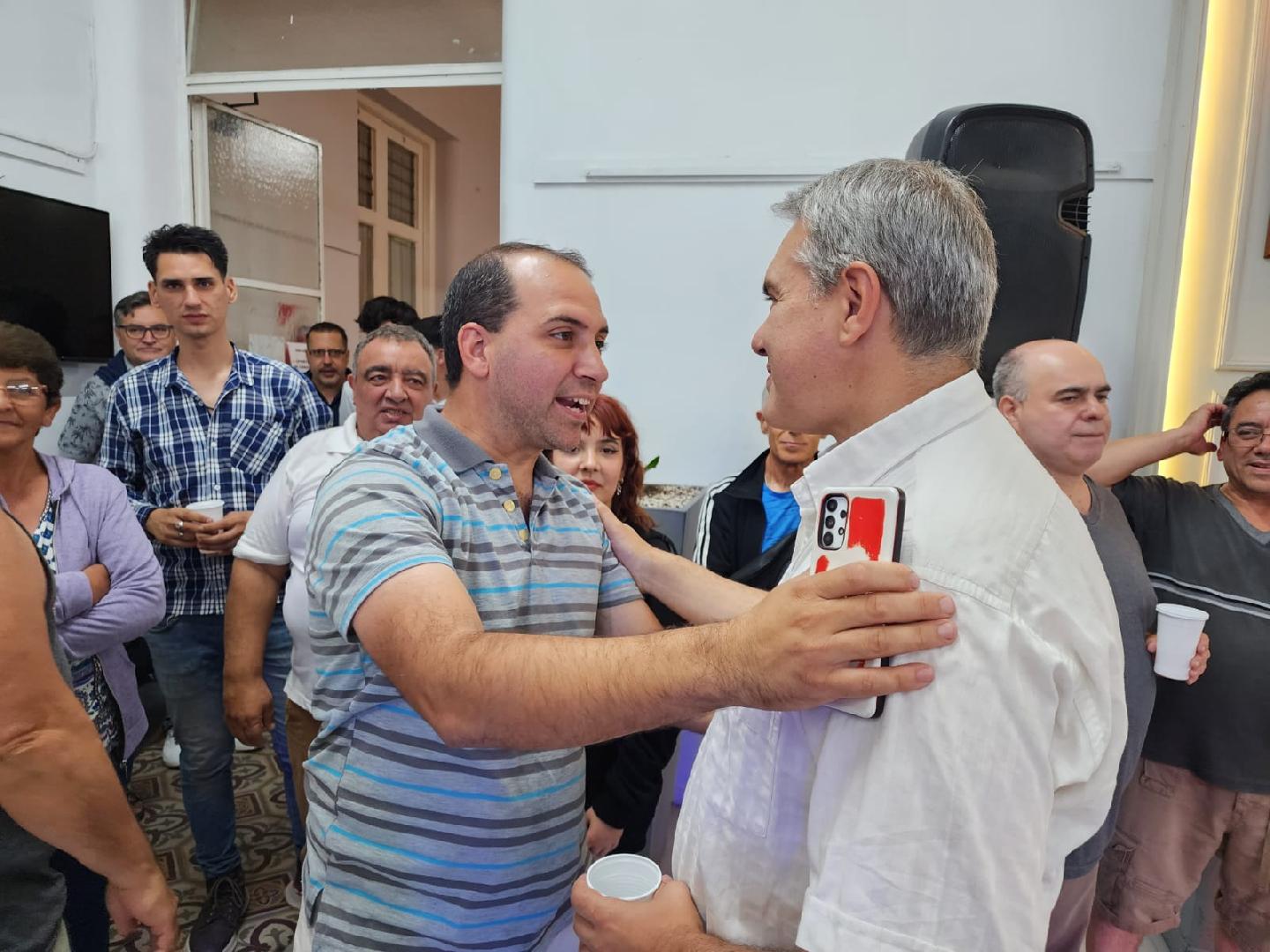 Golía recibió el año nuevo en el Municipio