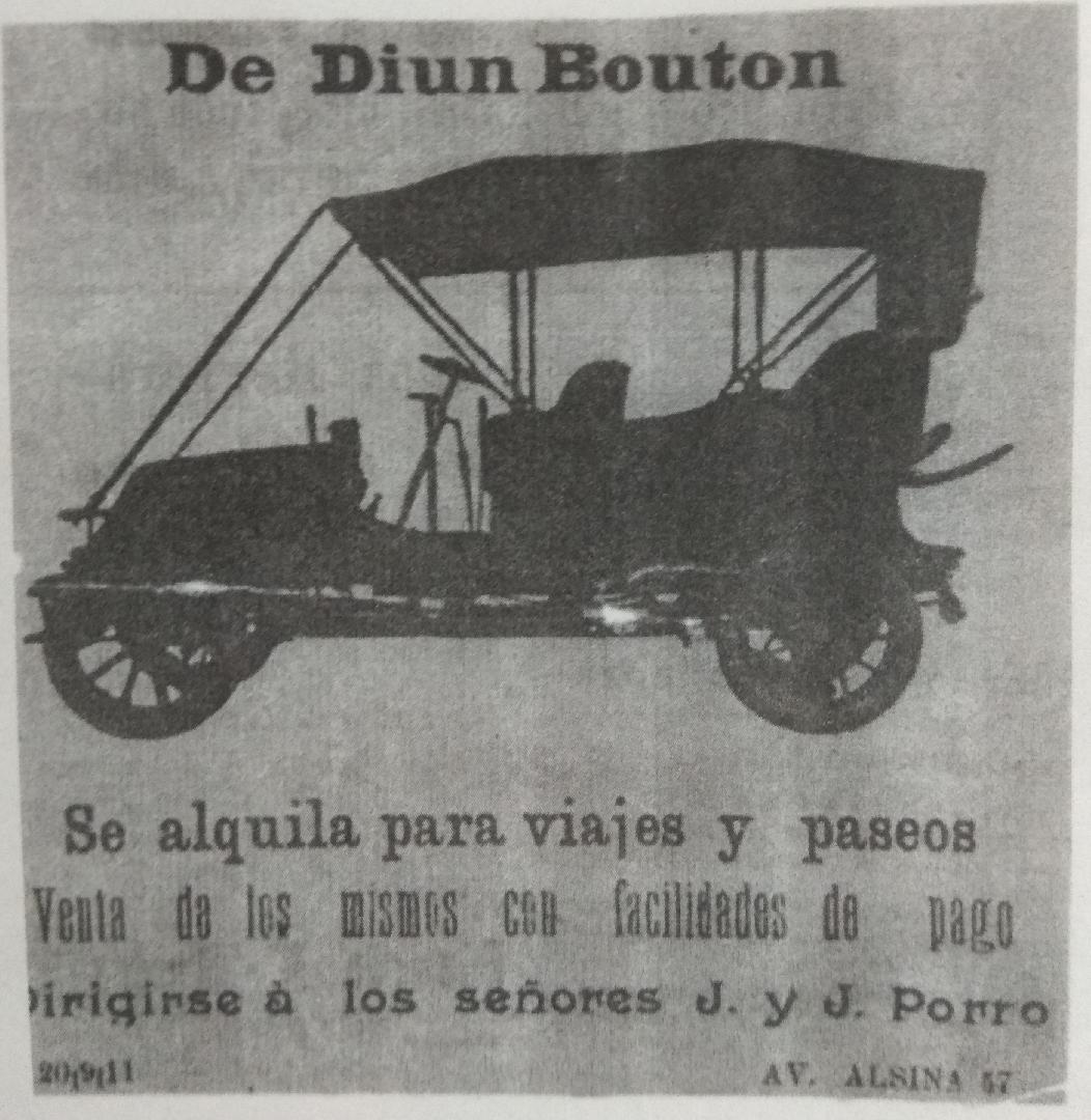 La llegada de los autos fue a toda velocidad