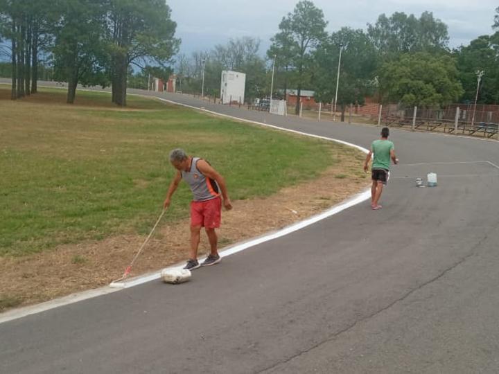 La Pista de Ciclismo está lista para la competición de este sábado