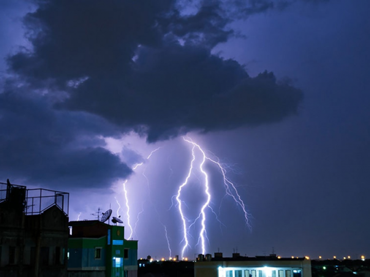 Alerta naranja por tormentas
