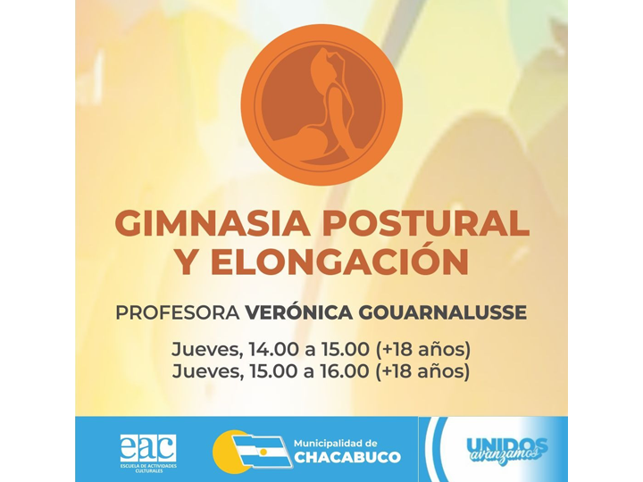 Nuevo taller en la EAC: Gimnasia postural y elongación