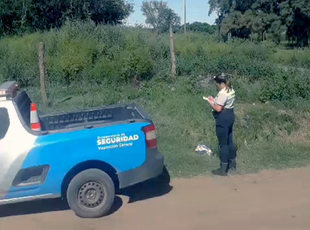 Comenzaron los controles a terrenos baldíos