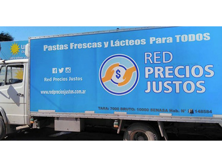Vuelve el camión de Pastas y Lácteos