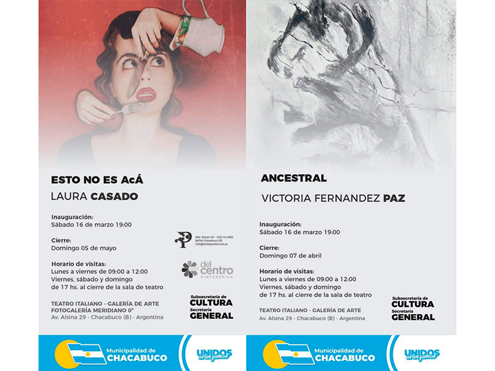 Dos muestras fotográficas en la Galería de Arte