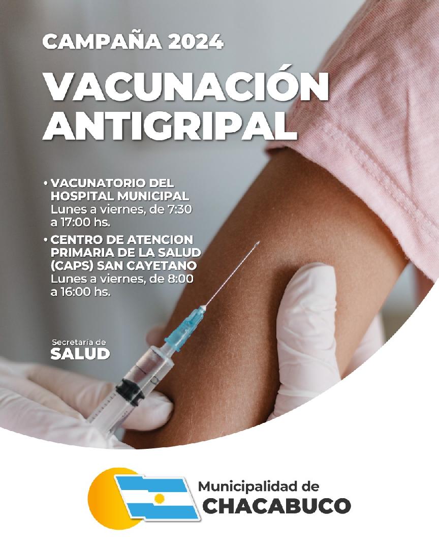 Llegaron las vacunas antigripales para la campaña 2024