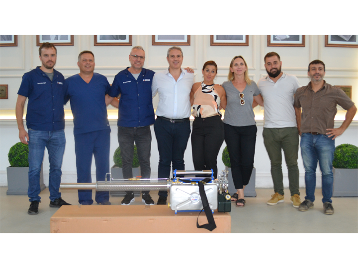 El Municipio adquirió una segunda máquina para fumigación