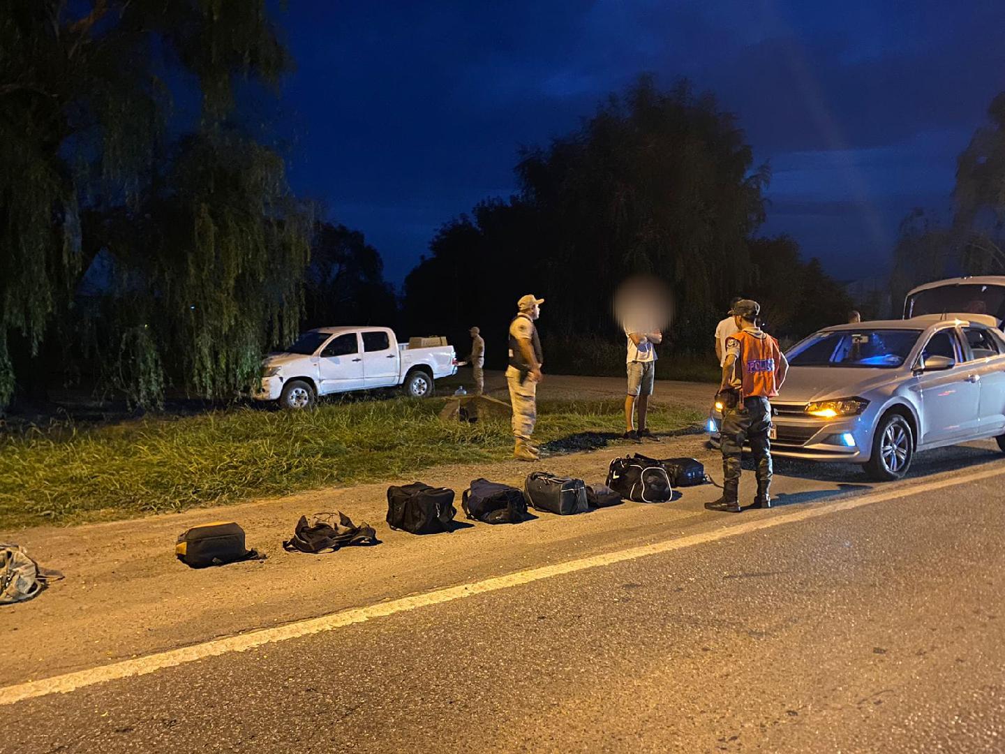 Operativos por narcotráfico en la Ruta n.º 7