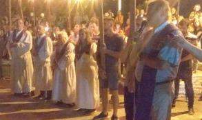 Se realizó el Vía Crucis de las parroquias