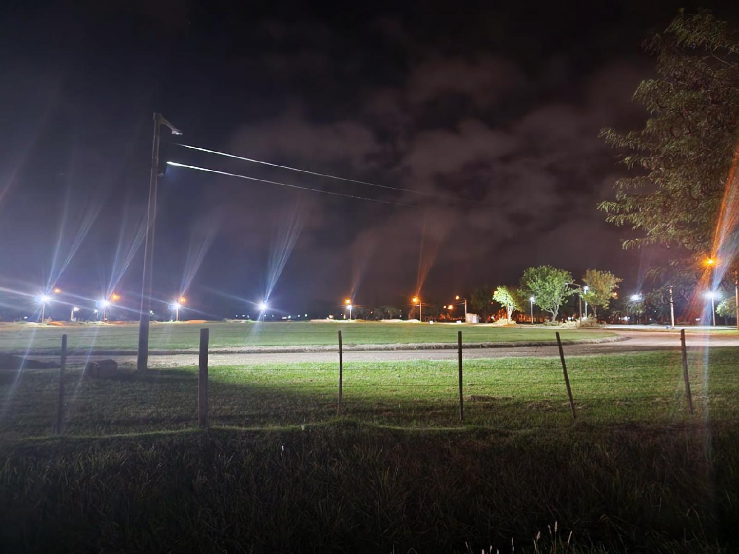 Tramo final de la obra en la Agrupación Atlética