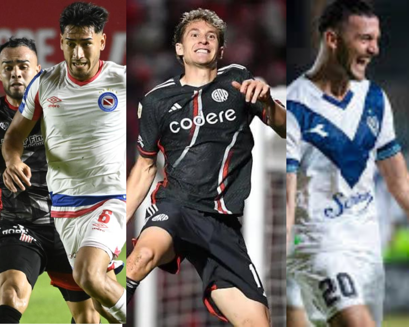 River, Argentinos, Barracas y Vélez a cuartos
