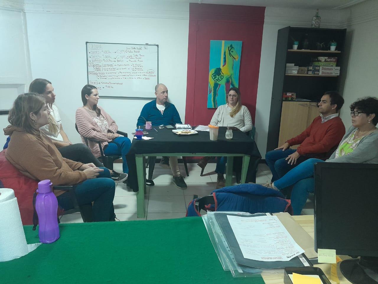 El área de Adultos Mayores se reunió con Concejales