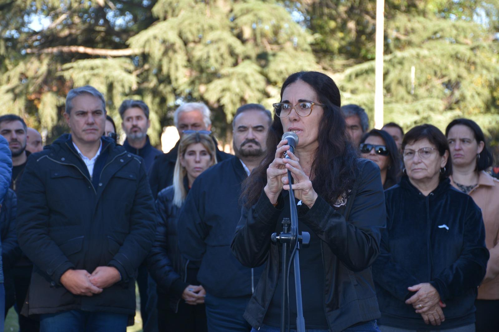 Homenaje a los soldados del Crucero General Belgrano