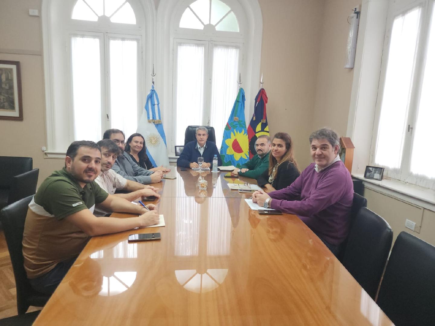 Golía reunió a su equipo económico para avanzar en la optimización de recursos