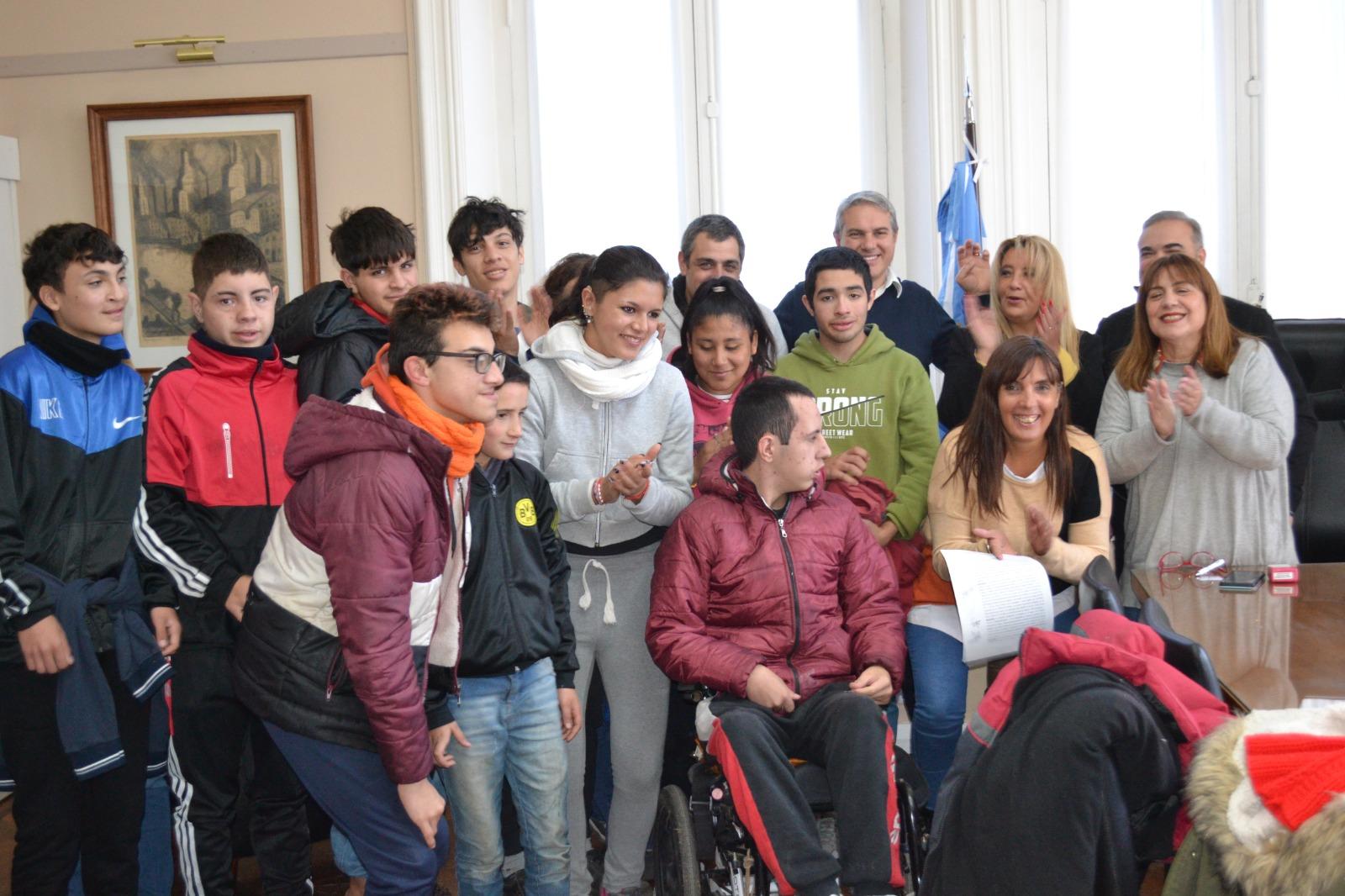 Golía firmó un convenio con la Escuela Nº 501 para prácticas laborales y profesionalizantes