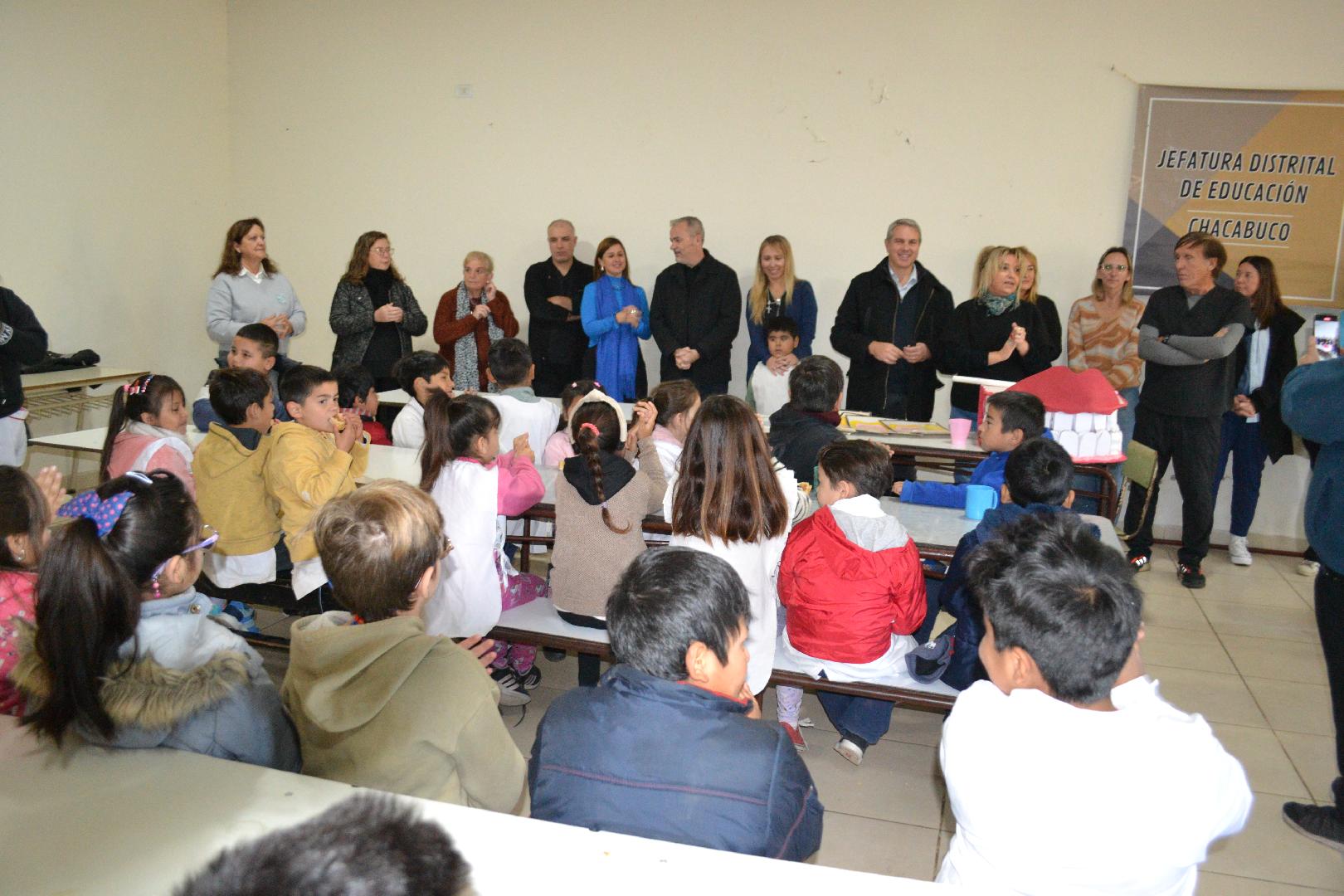 Golía participó de una jornada de salud bucal