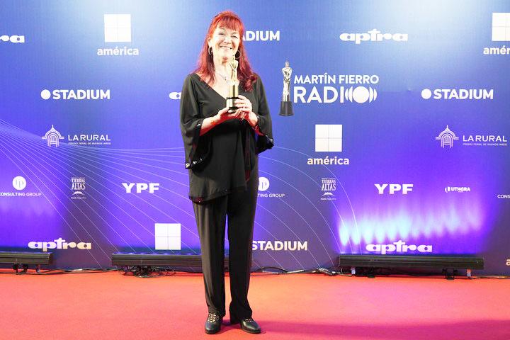María Ester Sánchez recibió el Martín Fierro y recordó a Chacabuco