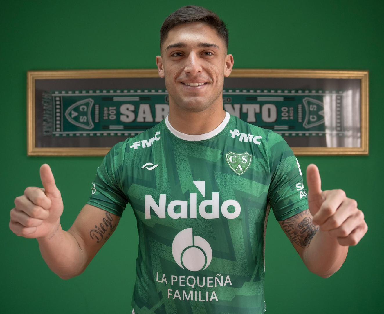 Ezequiel Naya firmó con Sarmiento de Junín