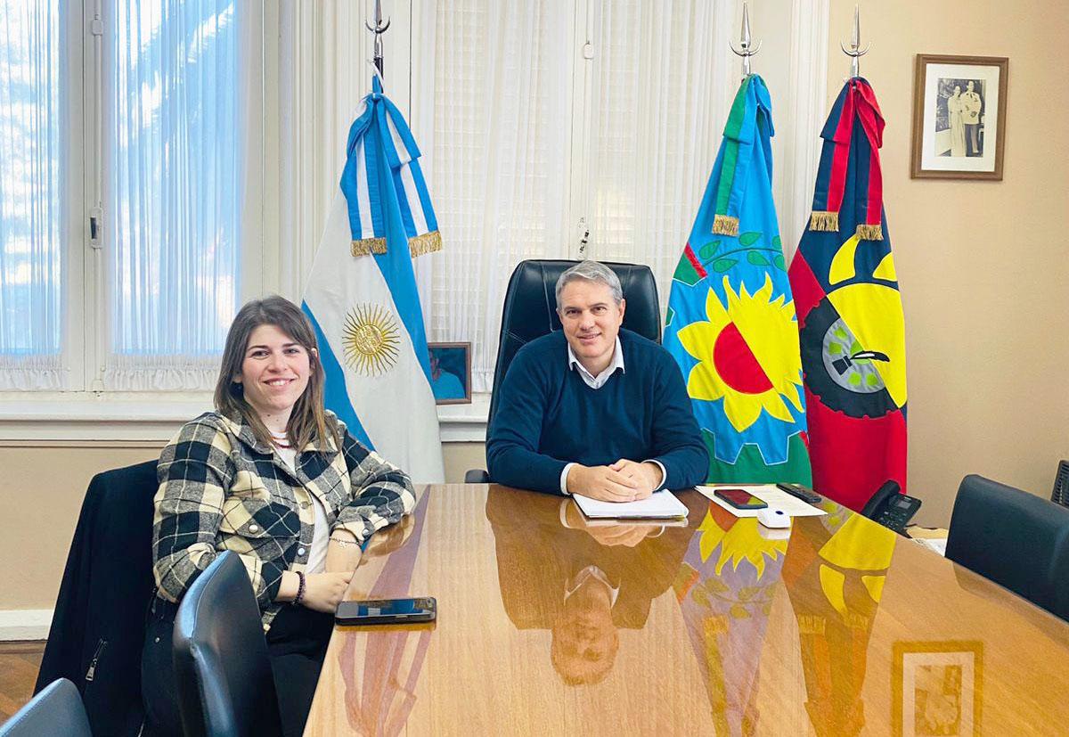 Golía se reunió con la diputada Olivetto