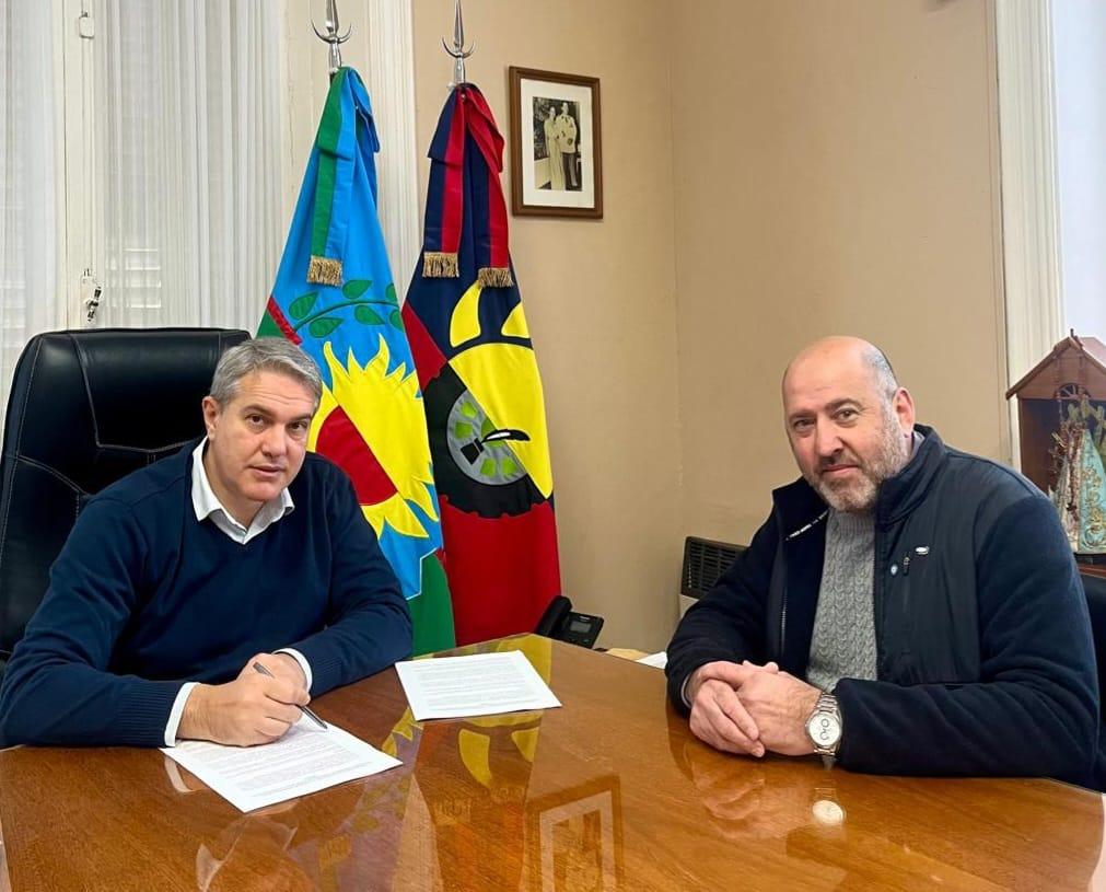 Golía firmó un convenio para la implementación del Programa Multiagencia