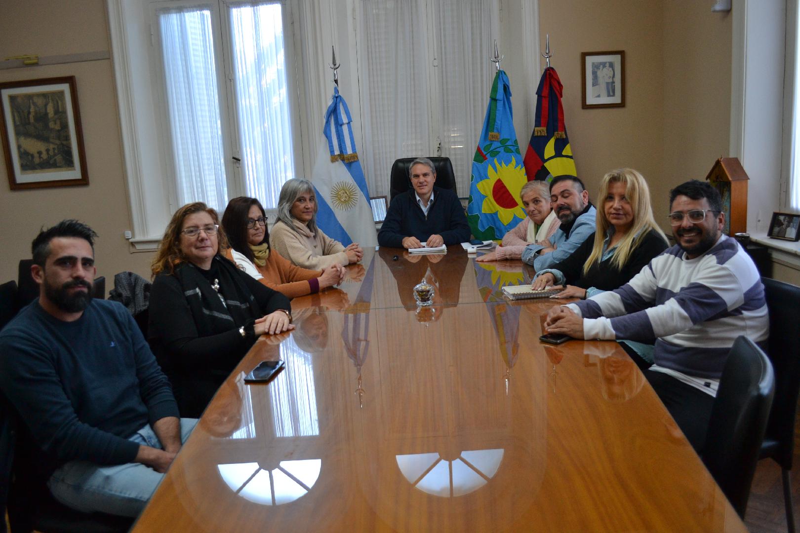 Golía recibió a la Directora de Cooperación y Participación Comunitaria de la Provincia