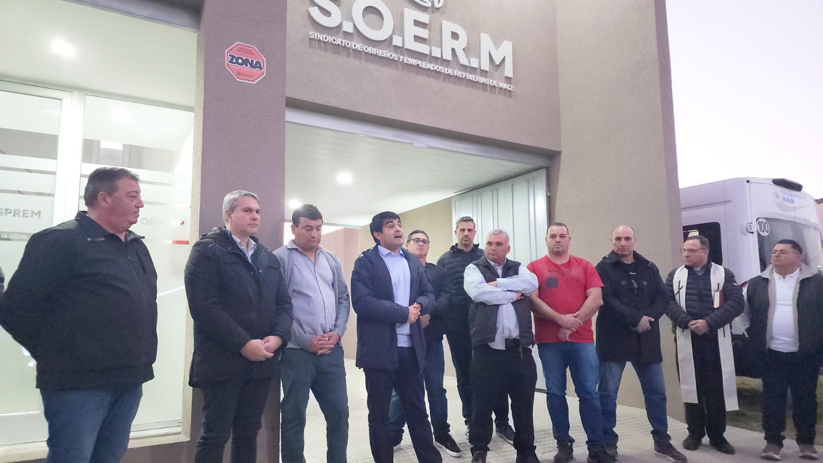 Se celebró el 80º aniversario del SOERM e inauguraron la sede de OSPREM