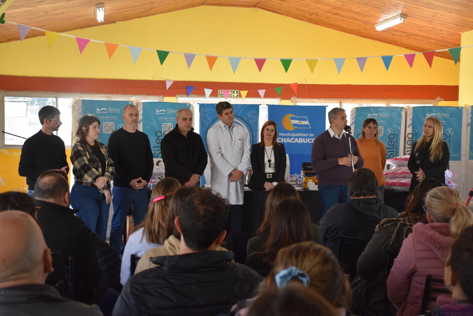 Golía entregó elementos para Centros de Salud
