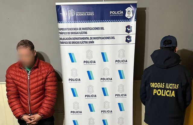 Venta de estupefacientes en un kiosco de Baigorrita, Partido de General Viamonte