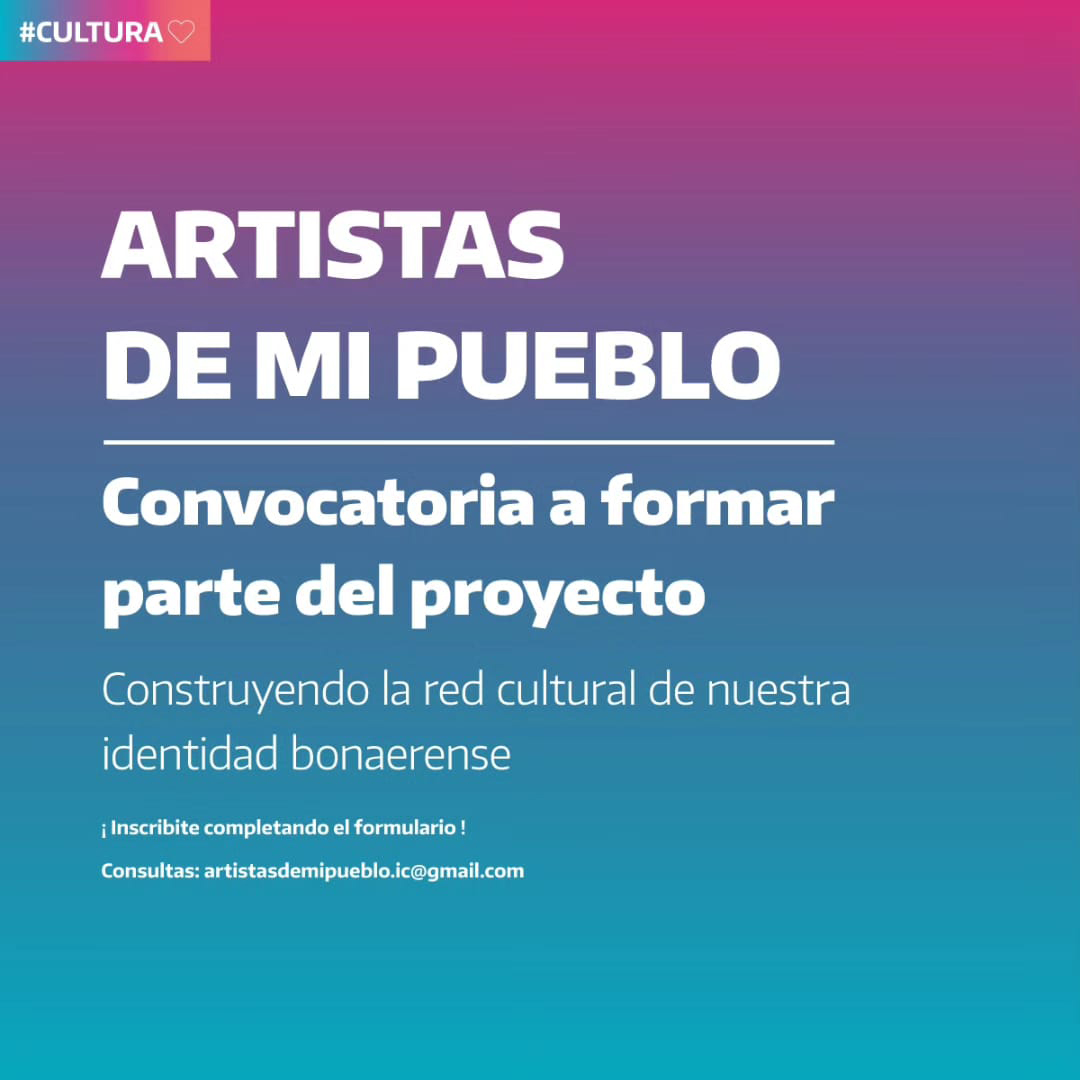 Artistas de mi pueblo se extiende hasta el 3 de agosto