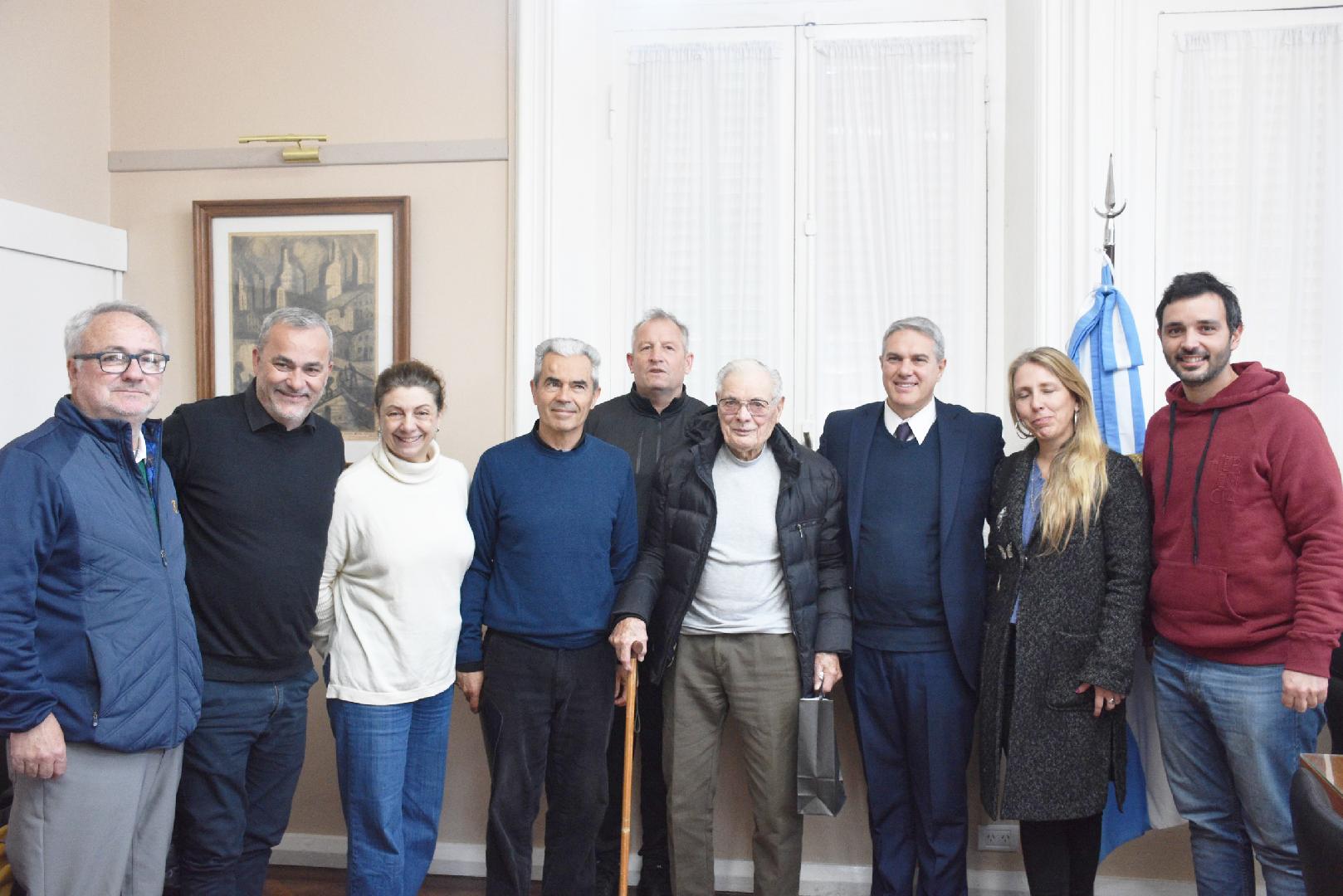 Darío Golía le rindió un cálido homenaje a Oscar "Cacho" Cane