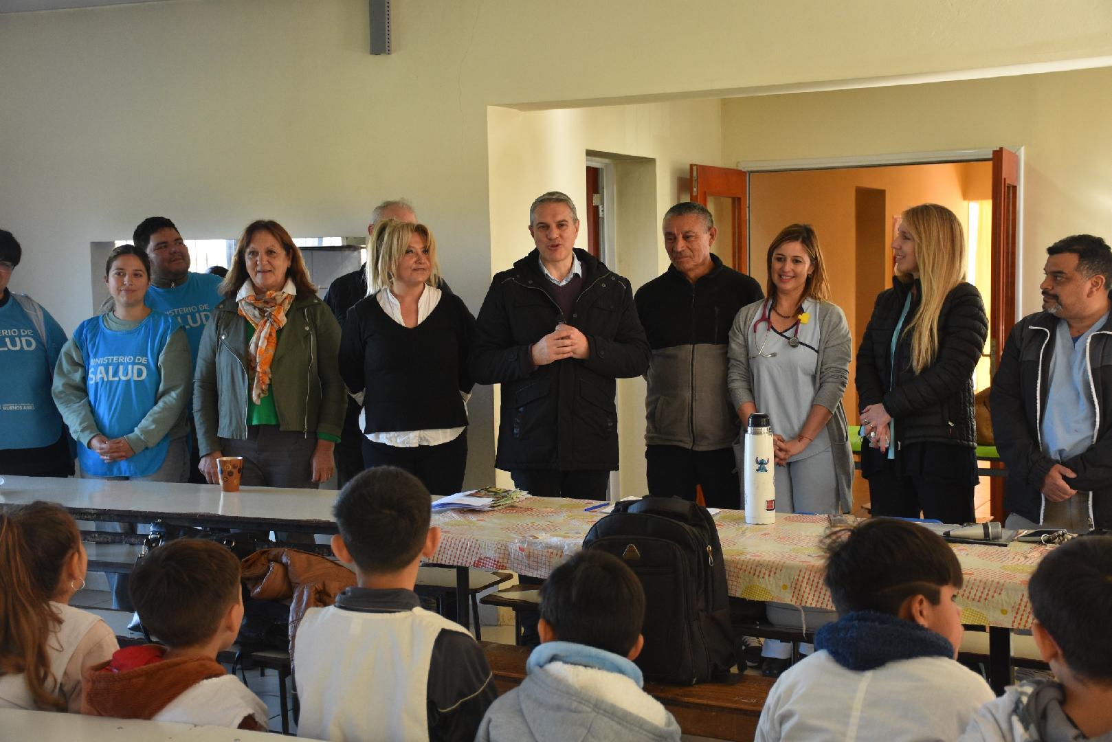 El Gobierno lanzó un programa integral de salud escolar