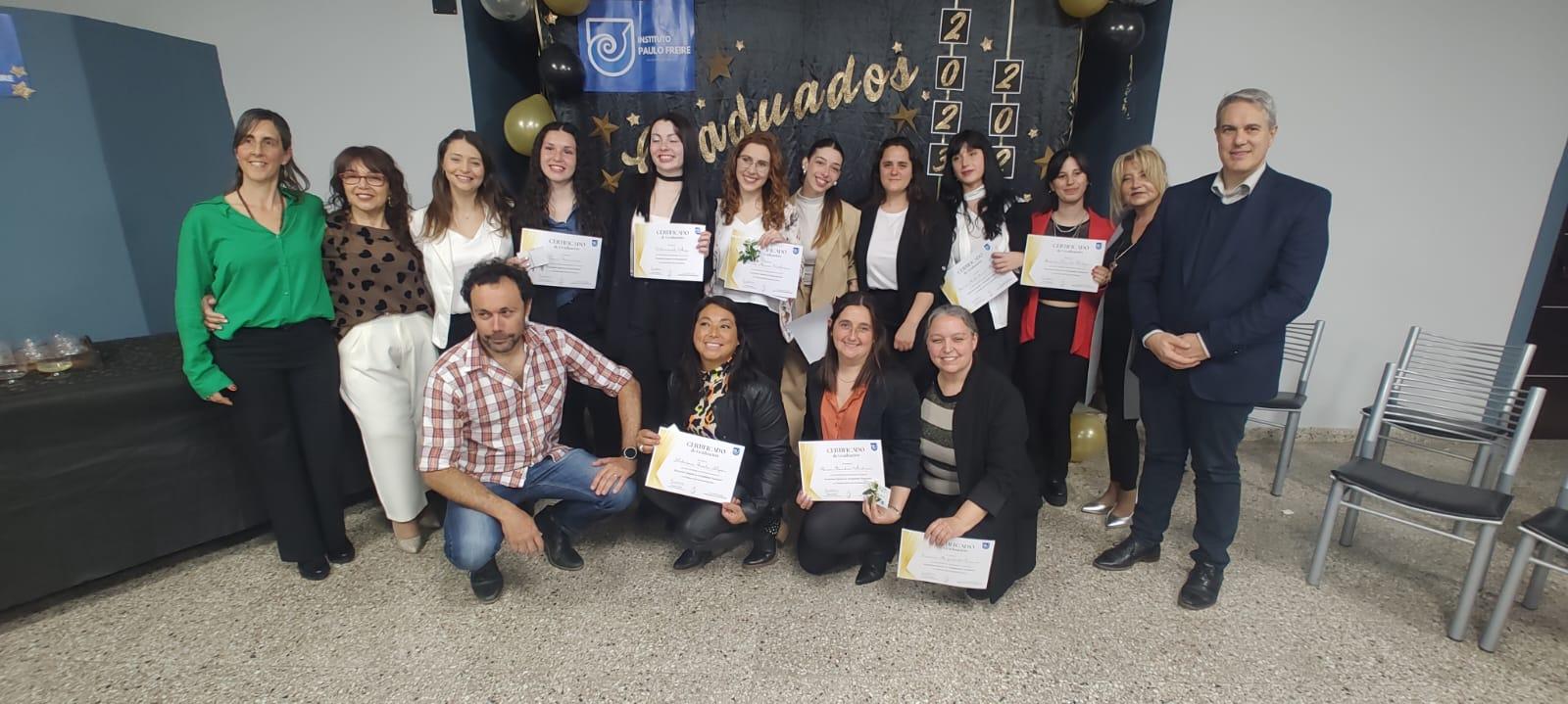 Se llevó a cabo el acto de Egresados 2024 del Instituto Paulo Freire