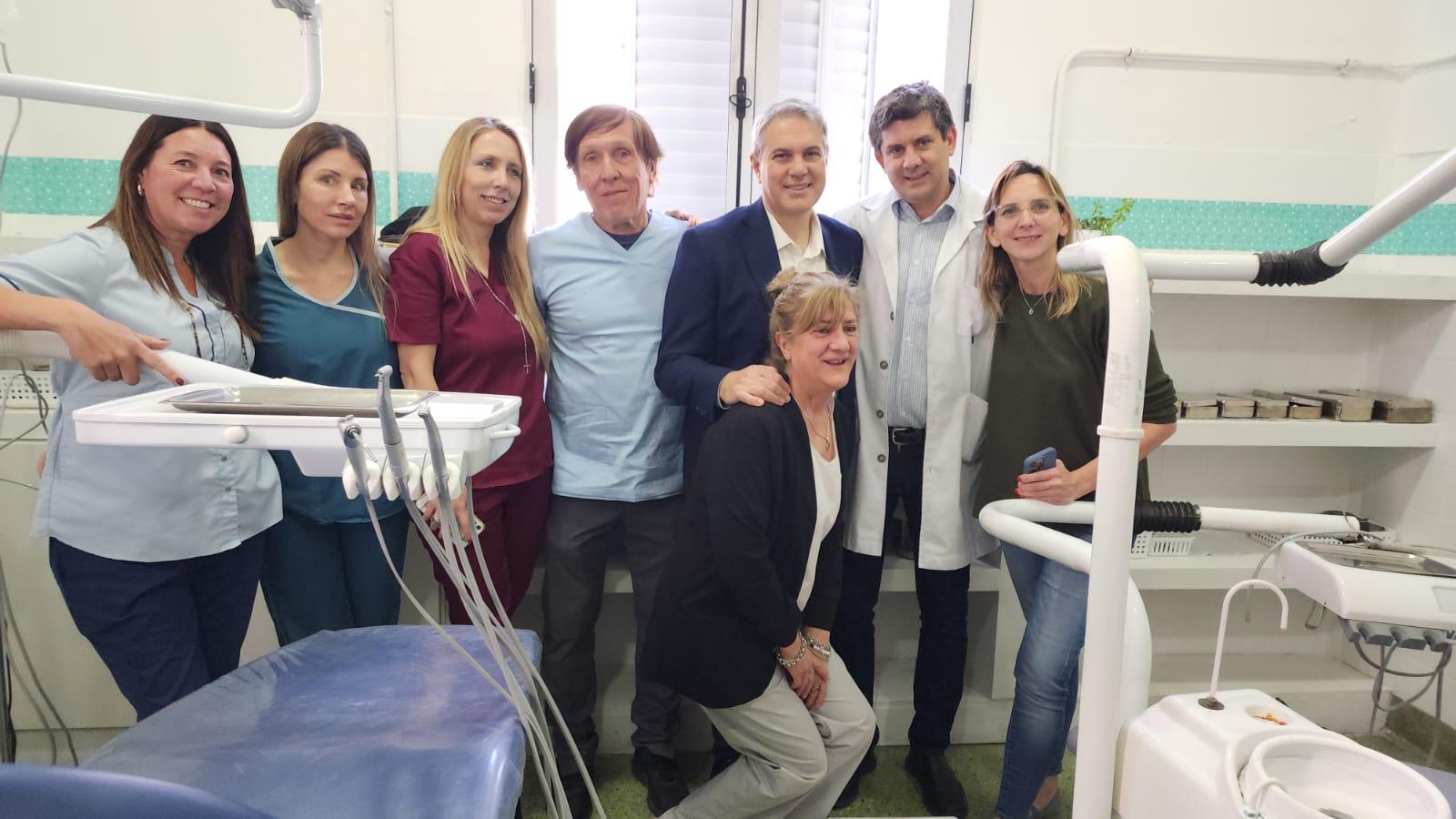 El Gobierno inauguró un consultorio odontológico en el Hospital