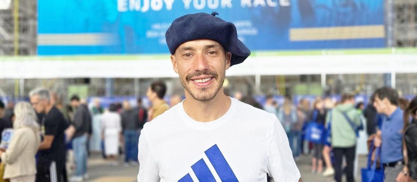 El vecino Lucas Báez corre este domingo la maratón de Berlín