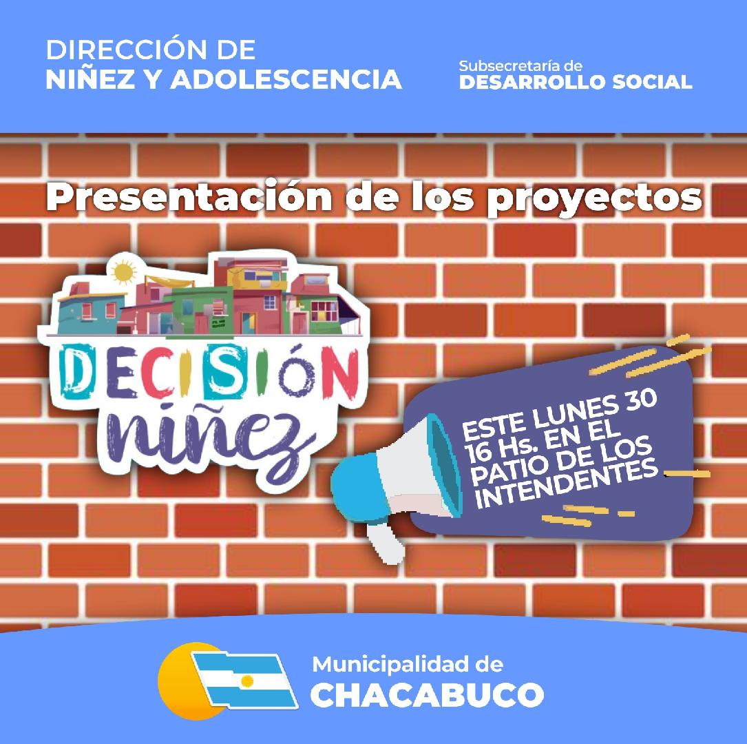 Este lunes se presentarán los proyectos de niños y adolescentes 