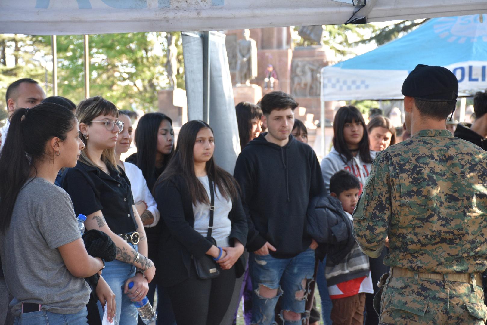 Nuevos aspirantes a ingresar a la Policía Bonaerense