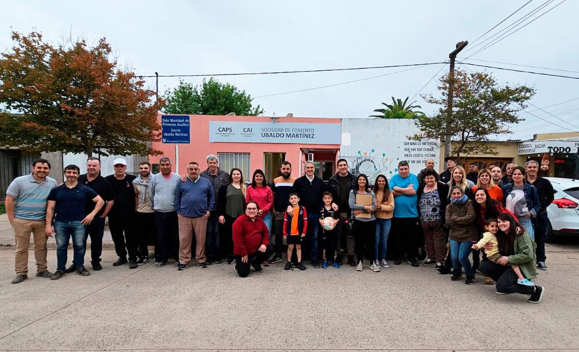 Se colocaron cinco nuevos contenedores en el barrio Ubaldo Martínez