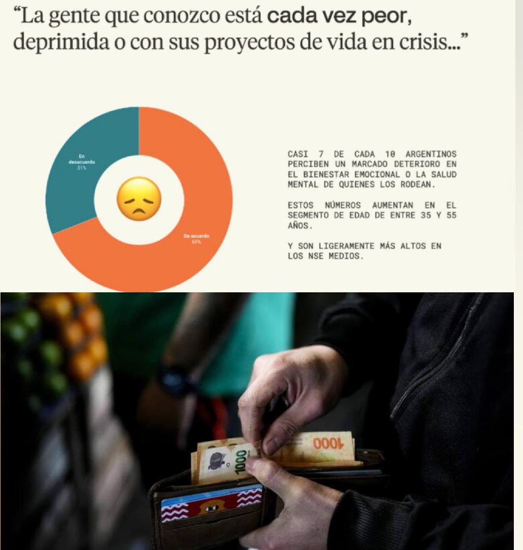  'La gente que conozco está cada vez peor' 
