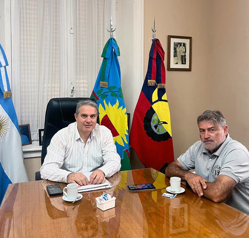 Encuentro con el presidente de la Sociedad Rural