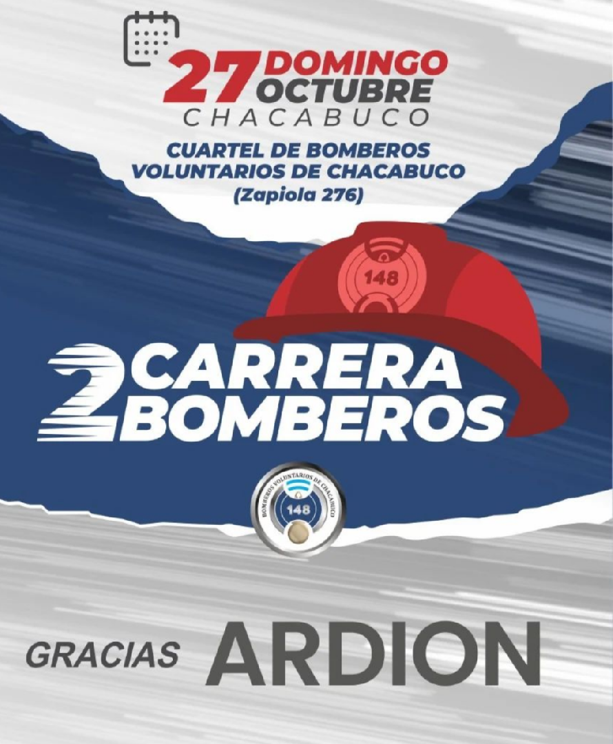 Con 250 inscriptos se corre la maratón organizada por Bomberos Voluntarios