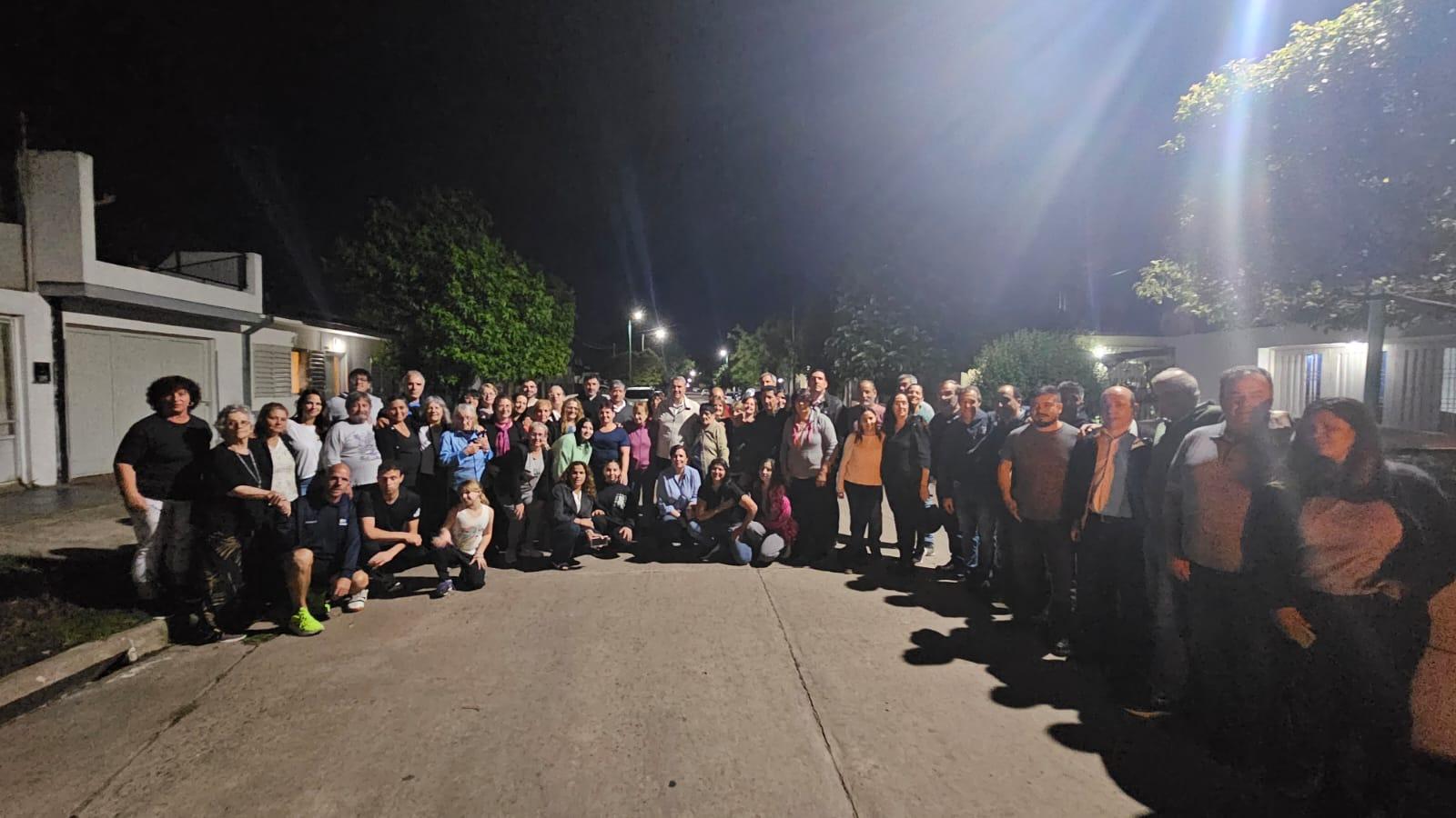 El Gobierno inauguró nueva iluminación LED