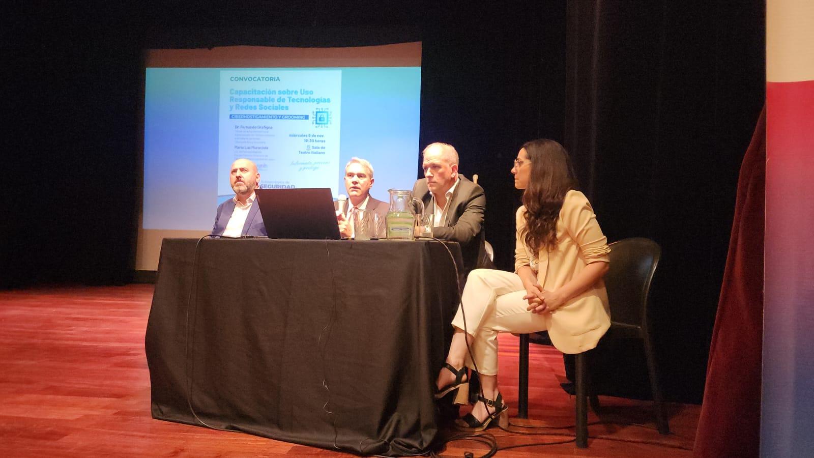 Jornada sobre uso responsable de redes sociales y ciberdelito